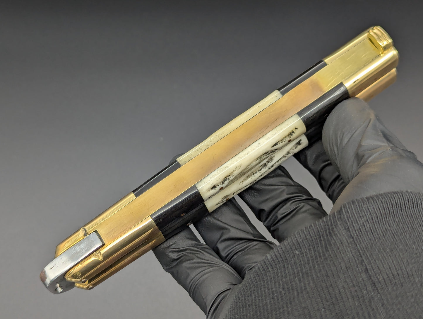 11" SPECIAL HEAVY TRIPLE STACK FHM BALI KNIFE RAMBO CLIP