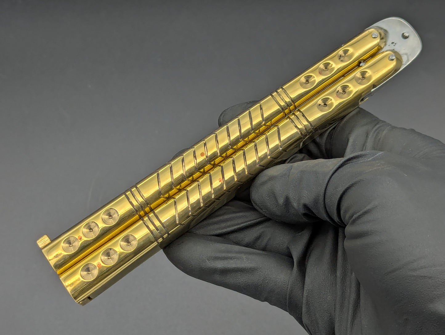 388g ULTRA HEAVYWEIGHT BRASS FHM BLOOD GROOVE CLIP BALI