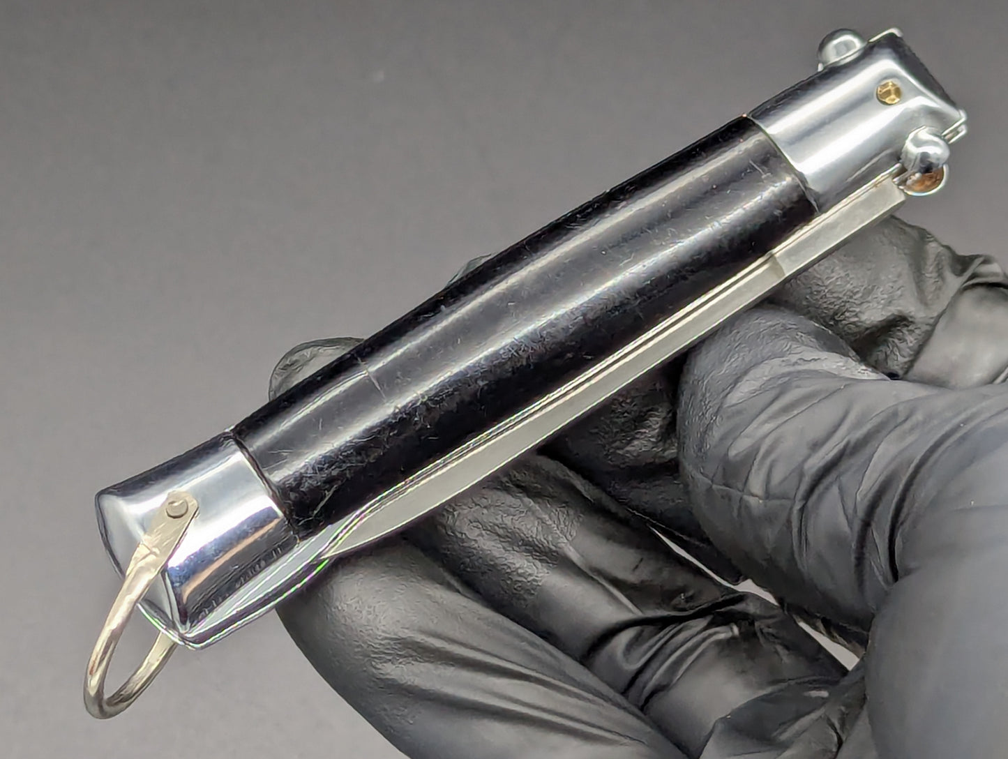 NOS VINTAGE MICKEY EAR RIZZY AUTOMATIC SWITCHBLADE KNIFE