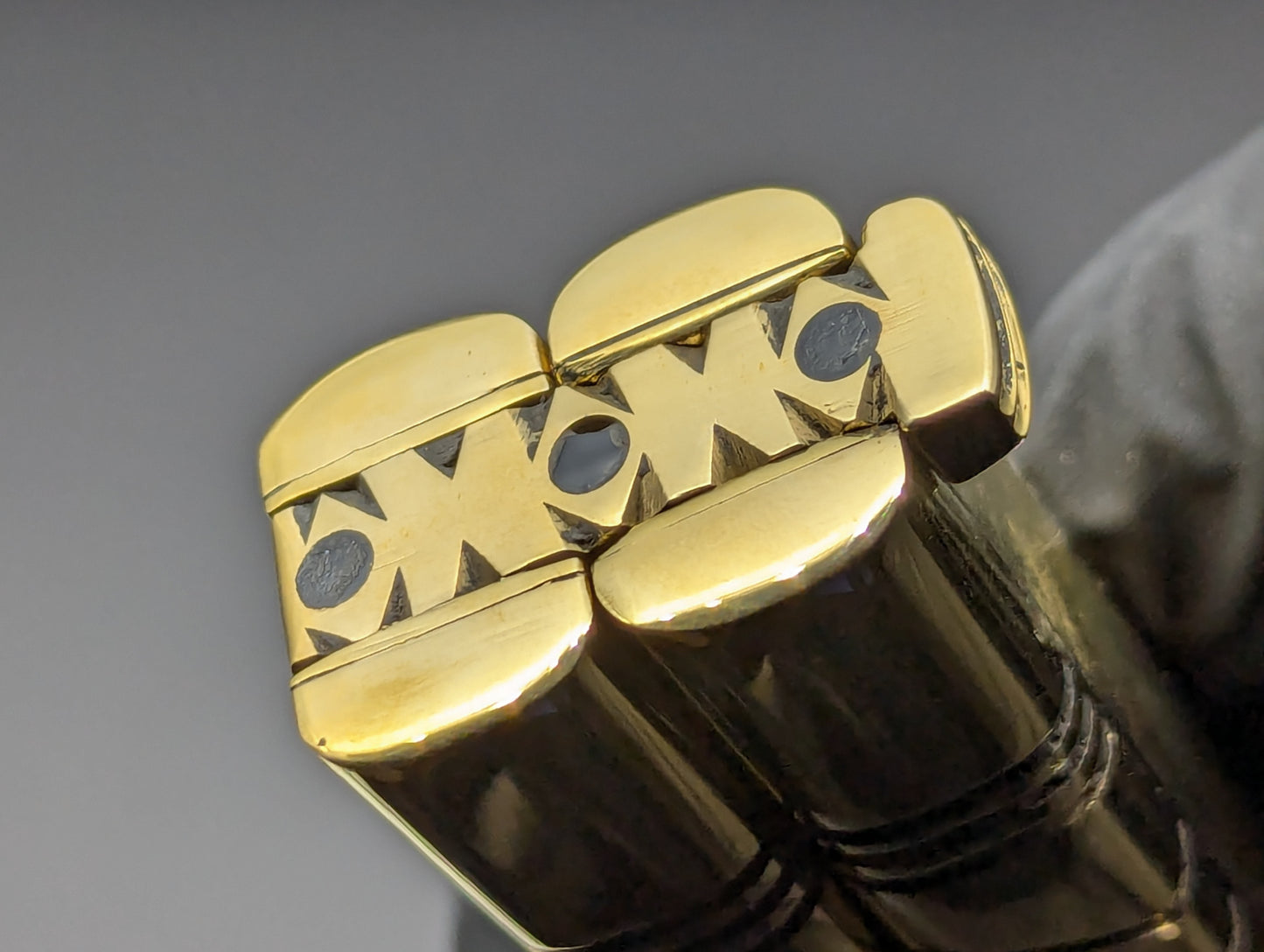 396g 29cm SOLID BRASS FHM BALISONG BATWING CLIP