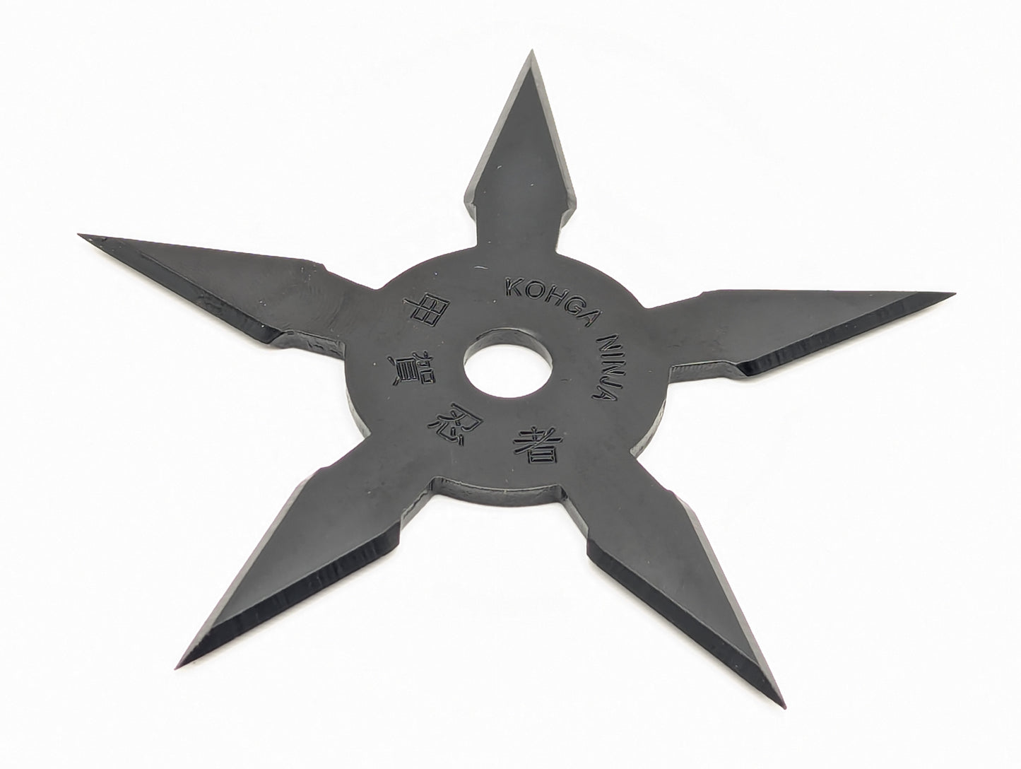5 POINT BLACK NINJA KOHGA SHURIKEN THROWING STAR