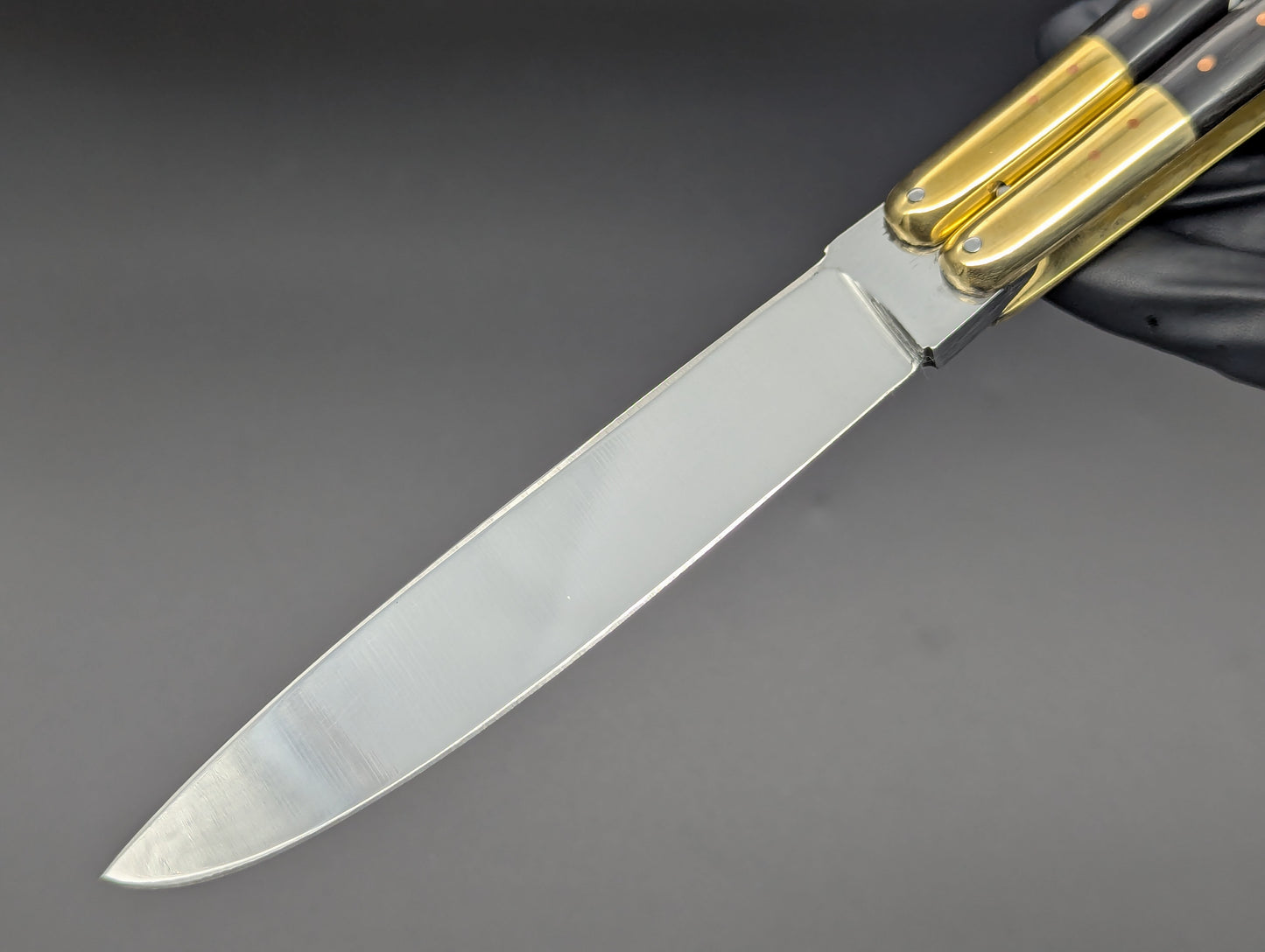 29cm ABEST CUSTOM CARABAO HORN FHM BALISONG #1