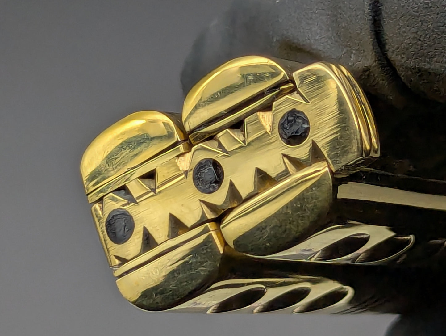 388g ULTRA HEAVYWEIGHT BRASS FHM BLOOD GROOVE CLIP BALI