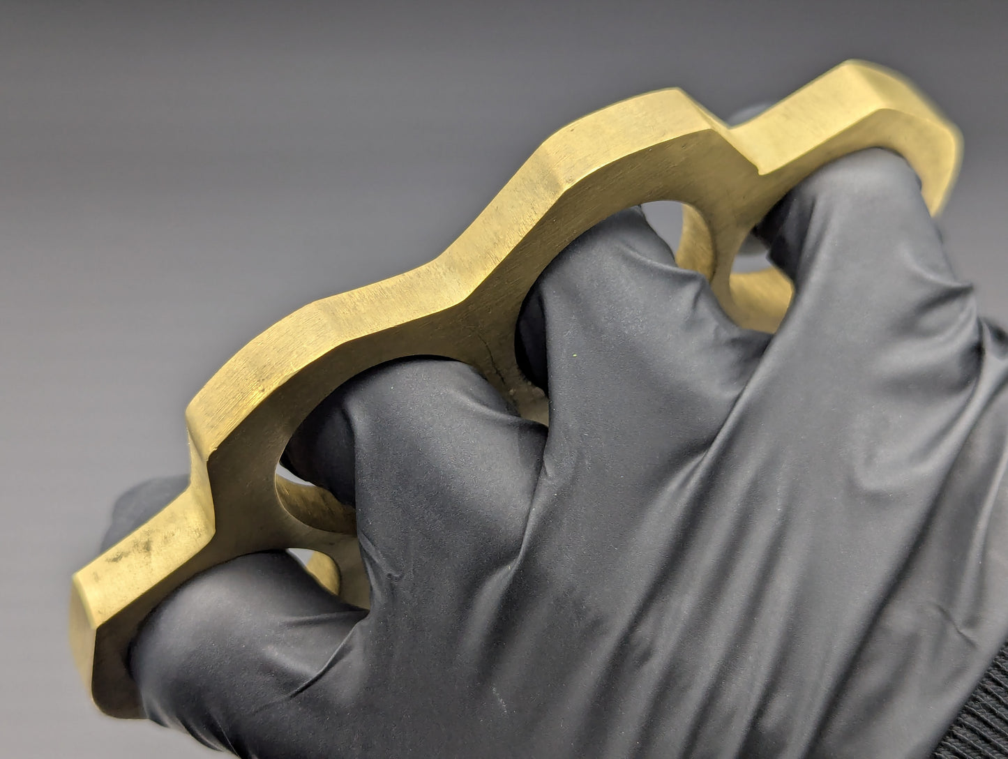 SOLID BRASS SKULL CRUSHER KNUCKLE DUSTER