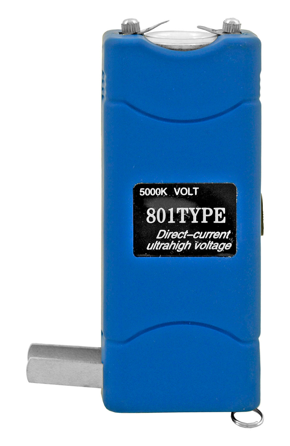 THUNDER BLAST BLUE SLEEK LED FLASHLIGHT STUN GUN