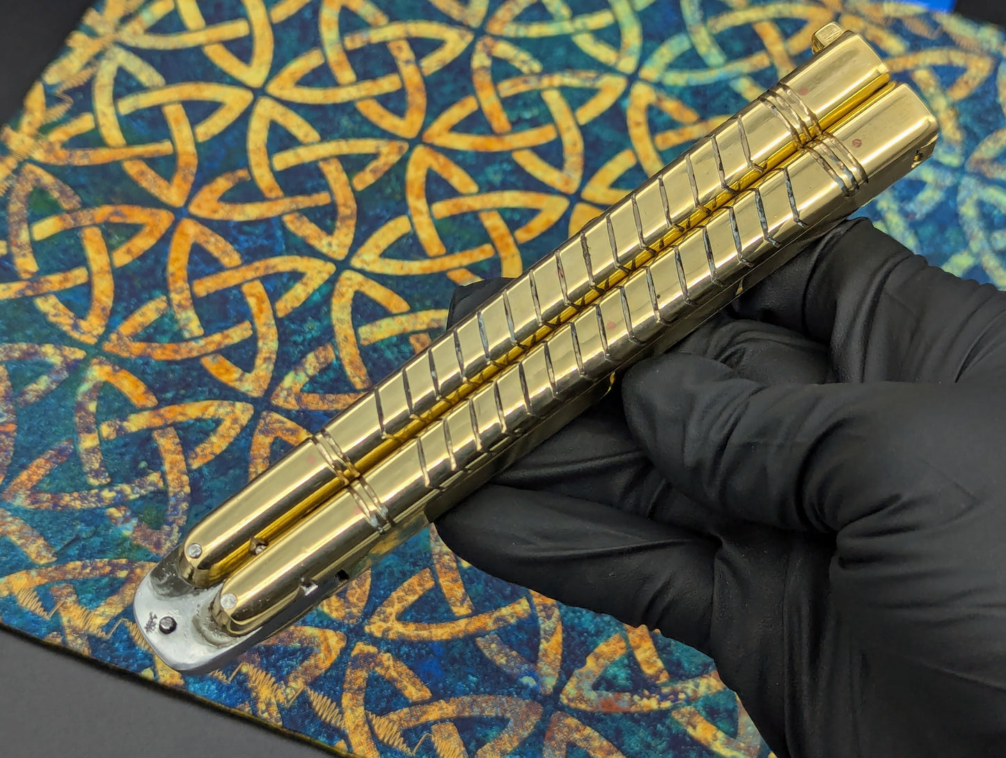 Manila Blade Ultra Heavy Brass FHM Balisong