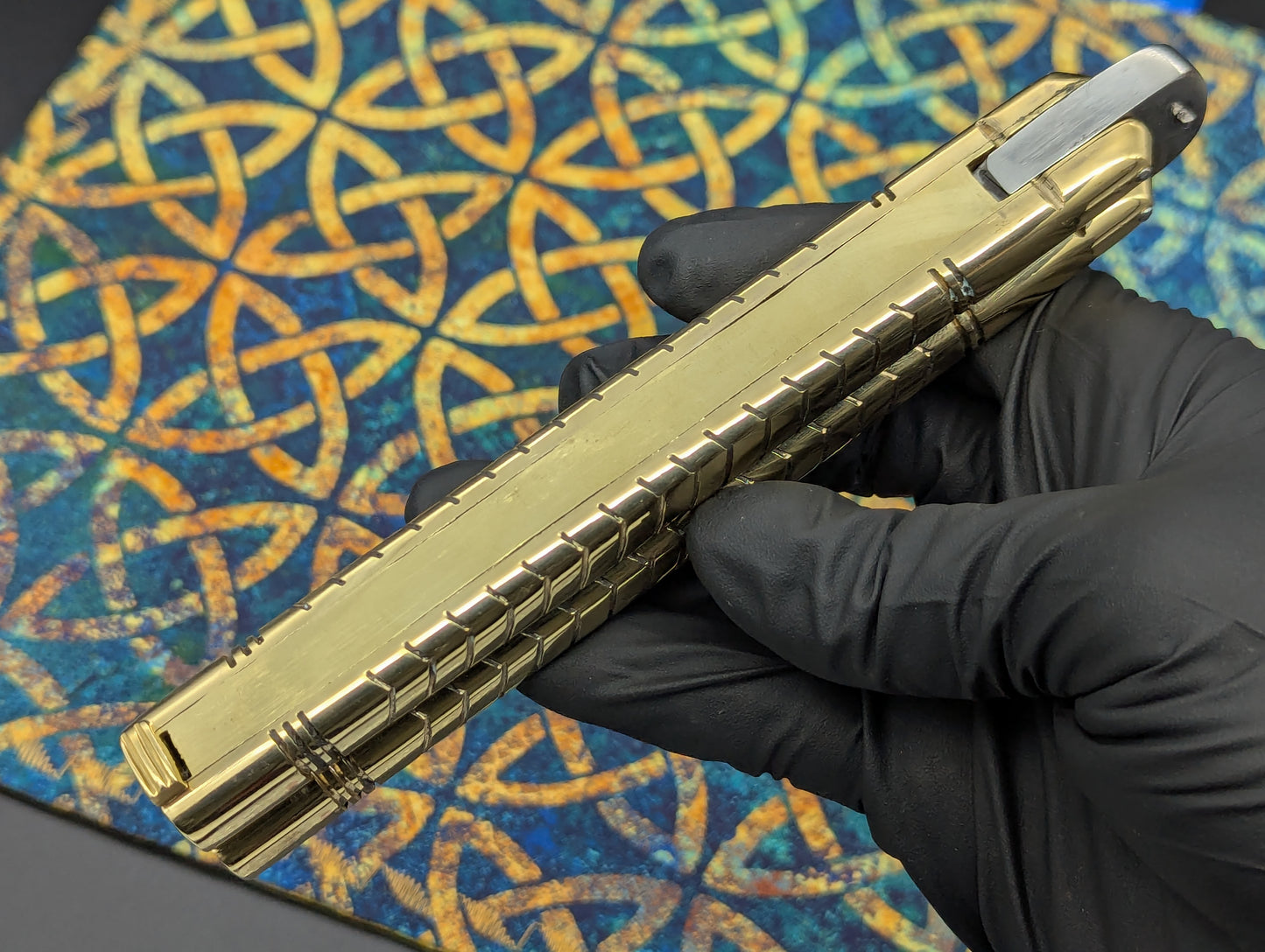 Manila Blade Ultra Heavy Brass FHM Balisong