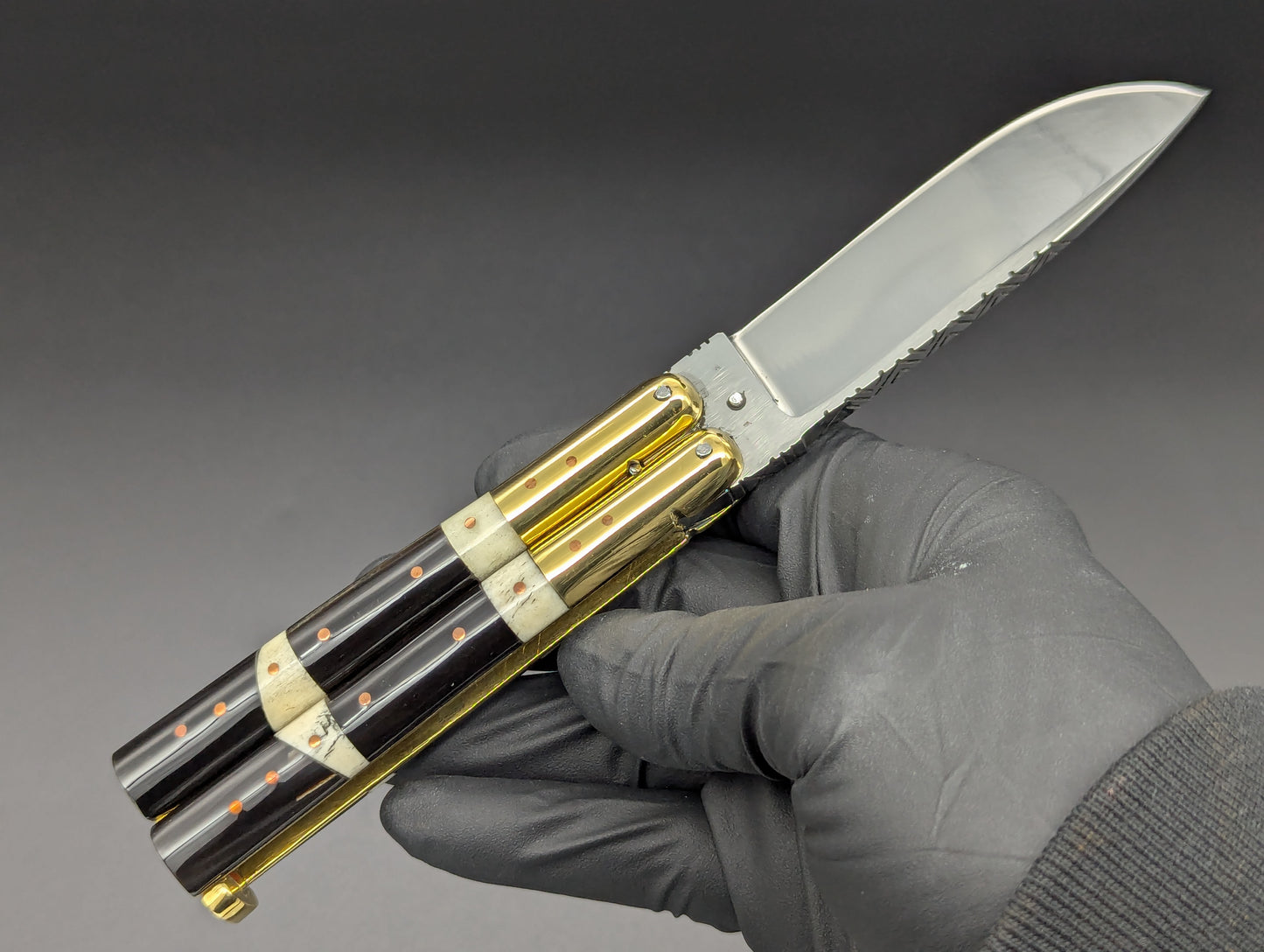 7.5" MAURO HANDMADE PHILIPPINES BALISONG LTD 1