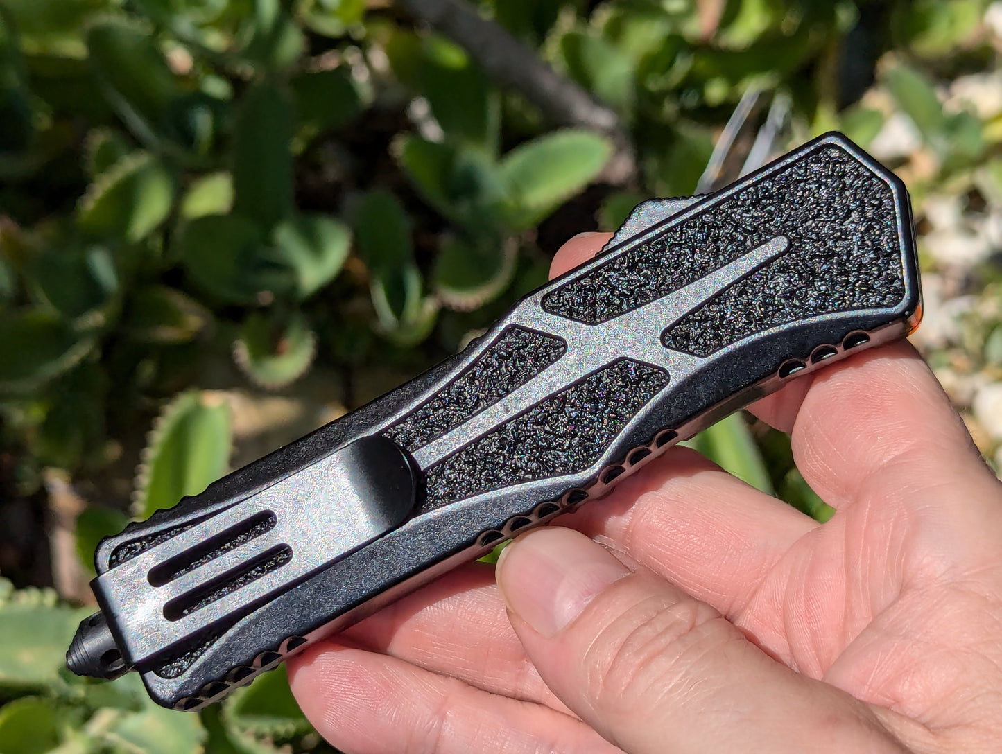 Tactical EDC Box Cutter D/A OTF Knife