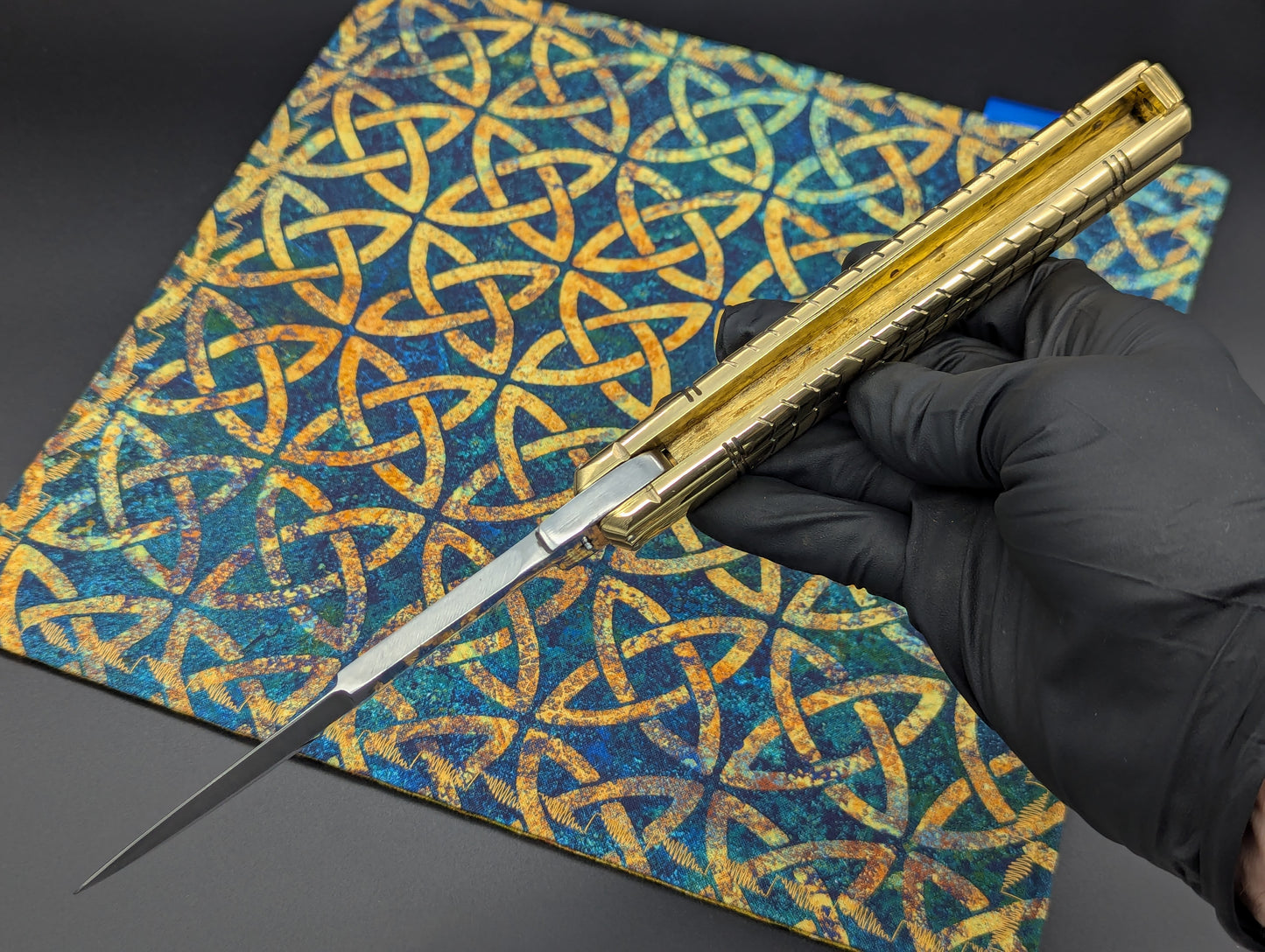 Manila Blade Ultra Heavy Brass FHM Balisong