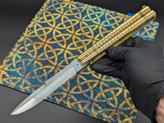 Manila Blade Ultra Heavy Brass FHM Balisong