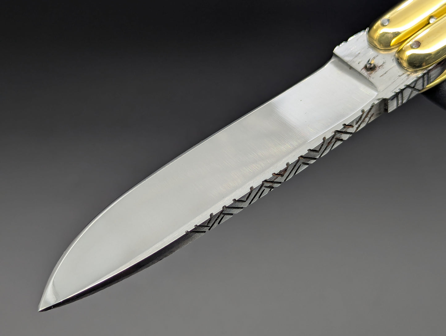 9.25" MAURO HANDMADE PHILIPPINES BALISONG LTD 1