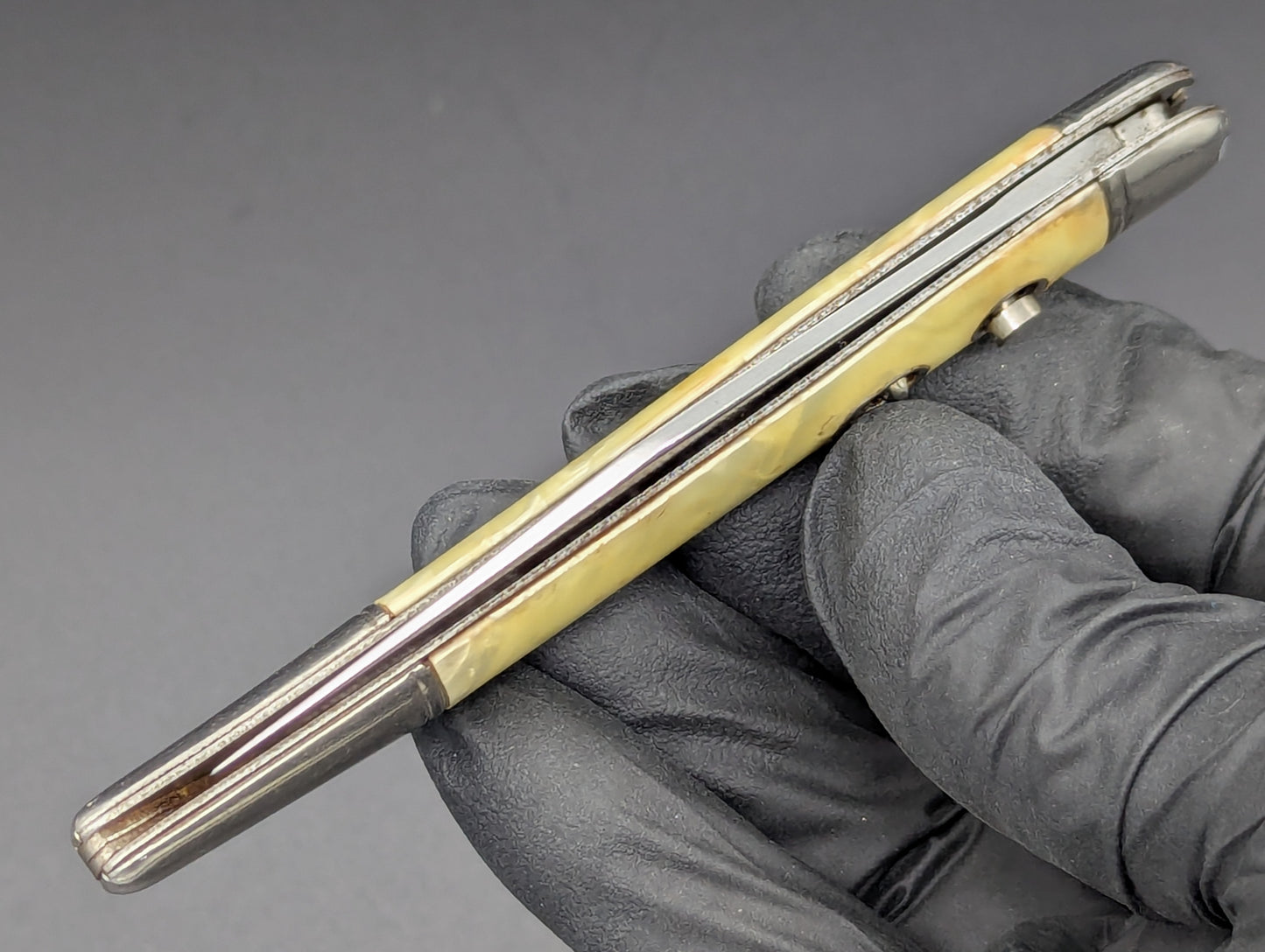 Antique Imperial USA Brand Cracked Ice Toothpick Automatic Knife