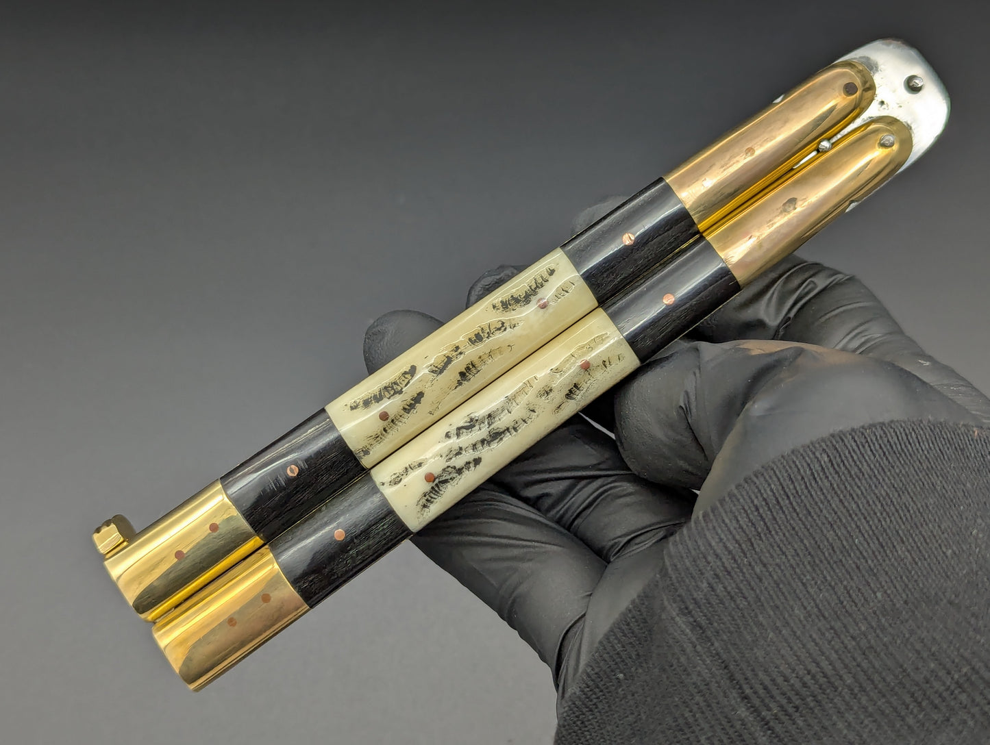 11" SPECIAL HEAVY TRIPLE STACK FHM BALI KNIFE RAMBO CLIP