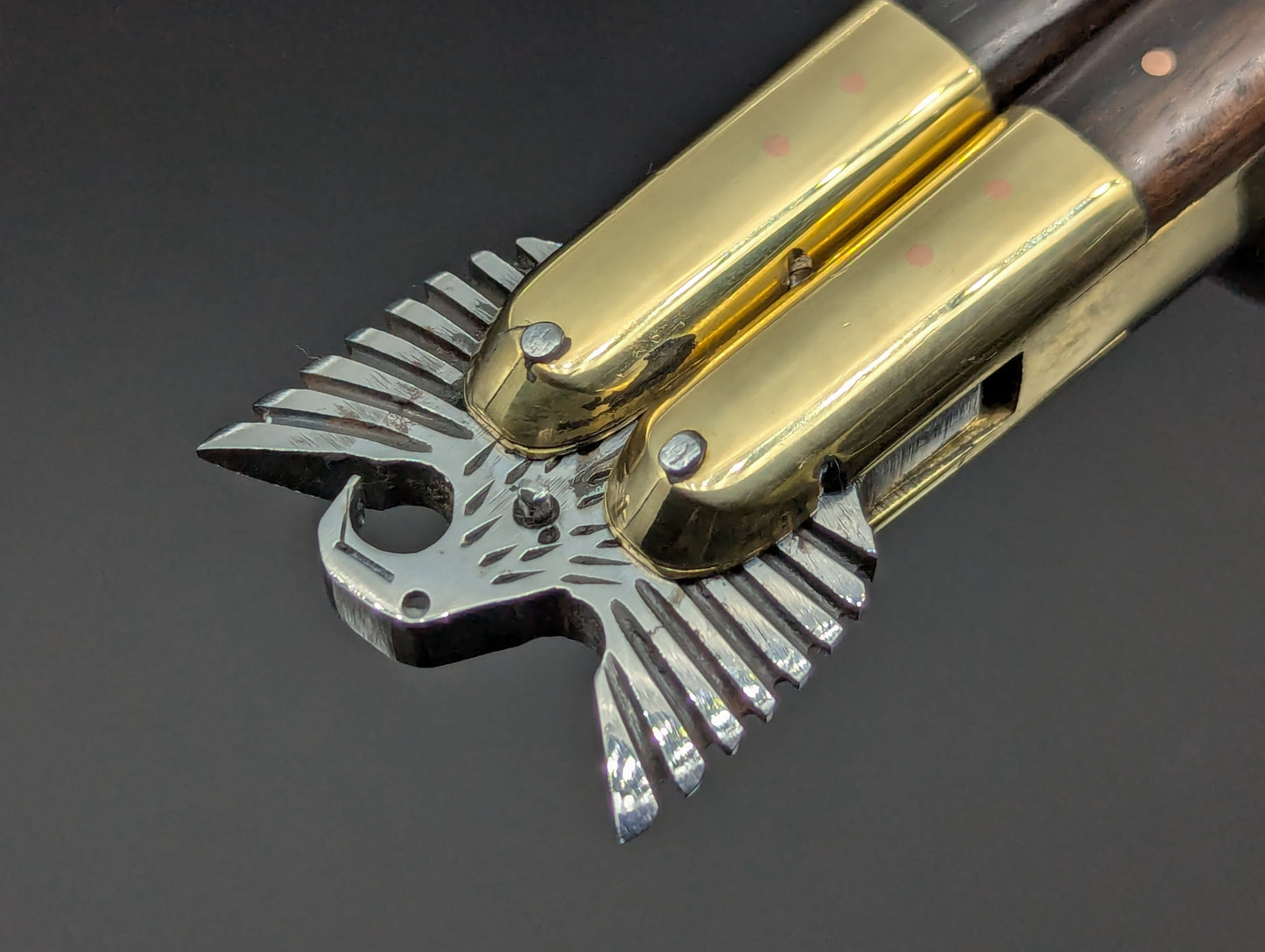 11.25" PHILIPPINES HANDMADE BALISONG EAGLE TANG TANTO