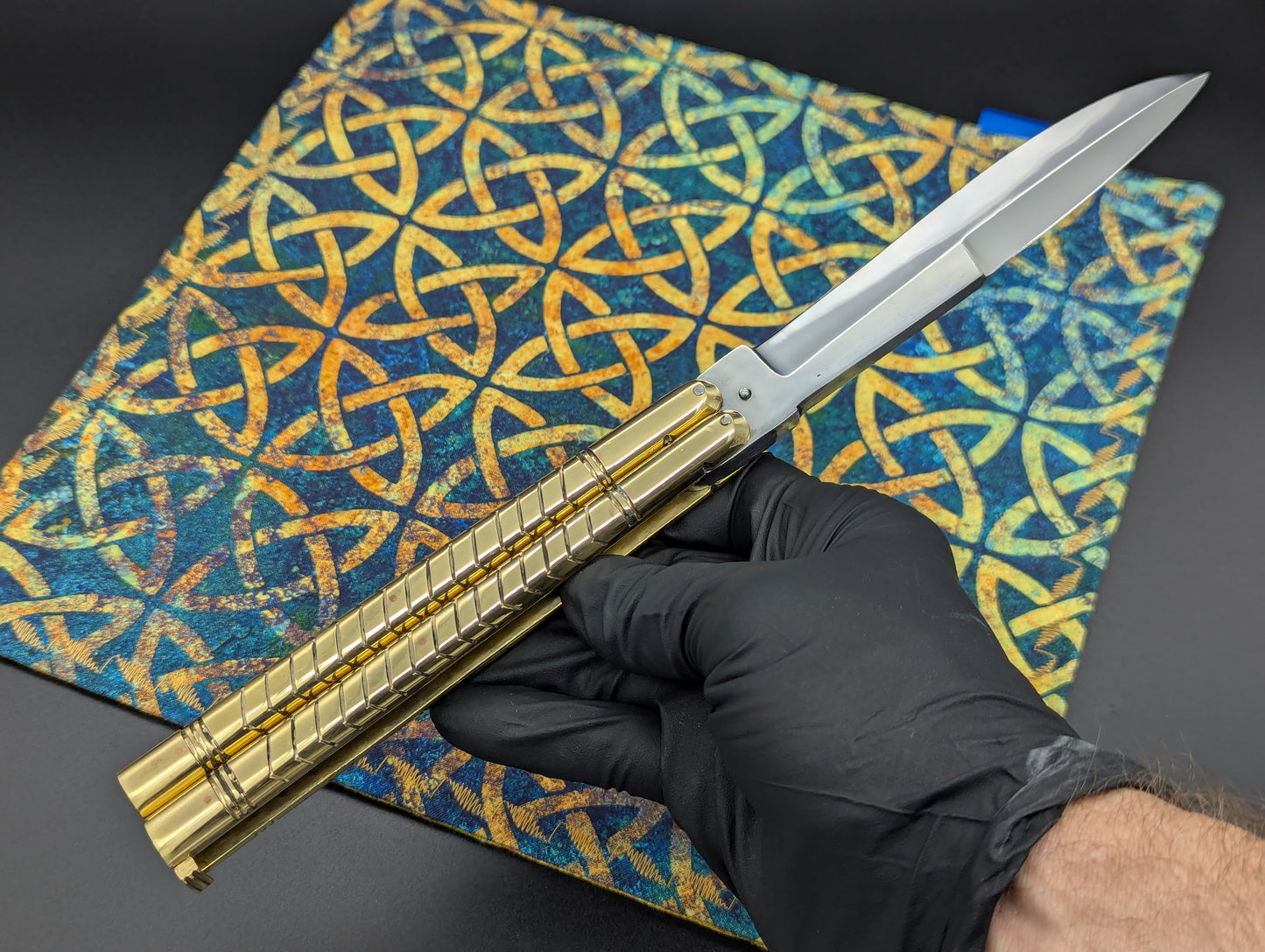 Manila Blade Ultra Heavy Brass FHM Balisong