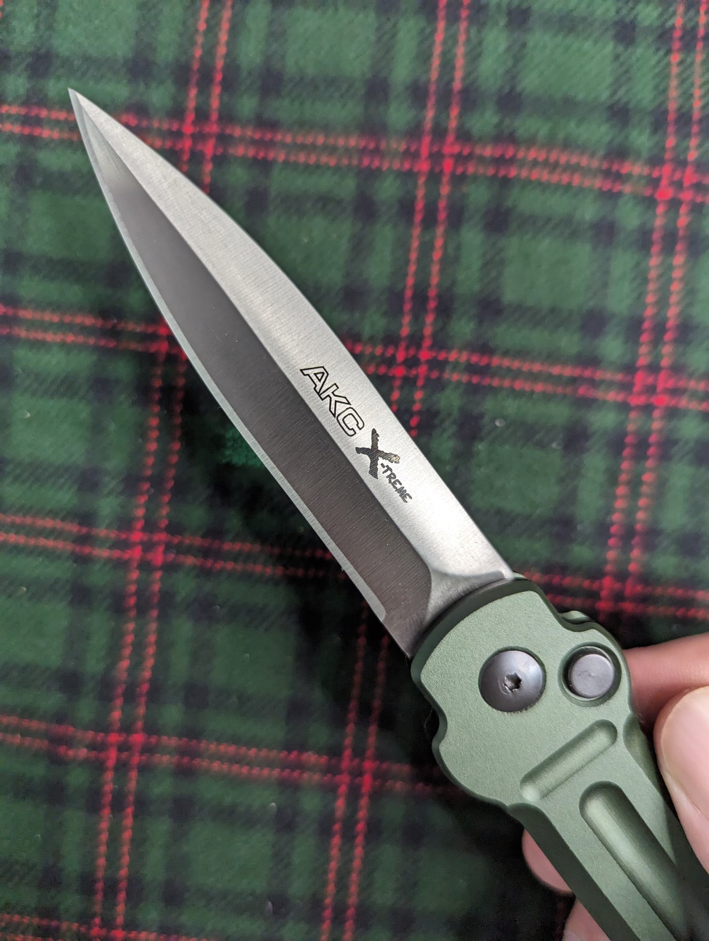 AKC ITALY EXTREME ACE AUTOMATIC KNIFE GN/SL