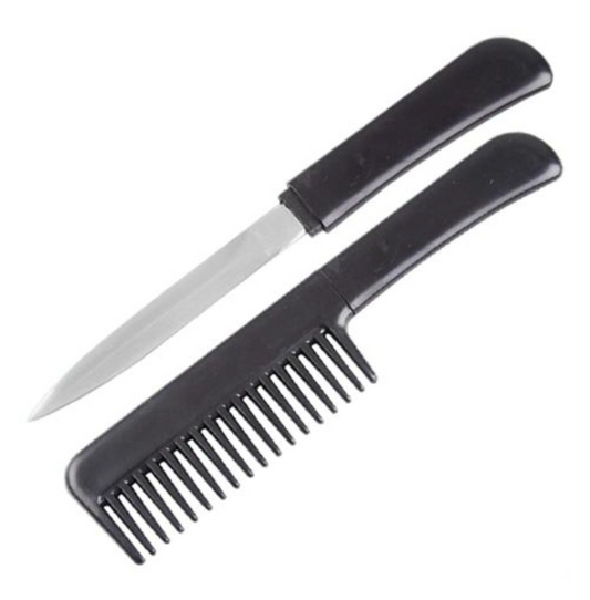 Concealed Comb Knife Black