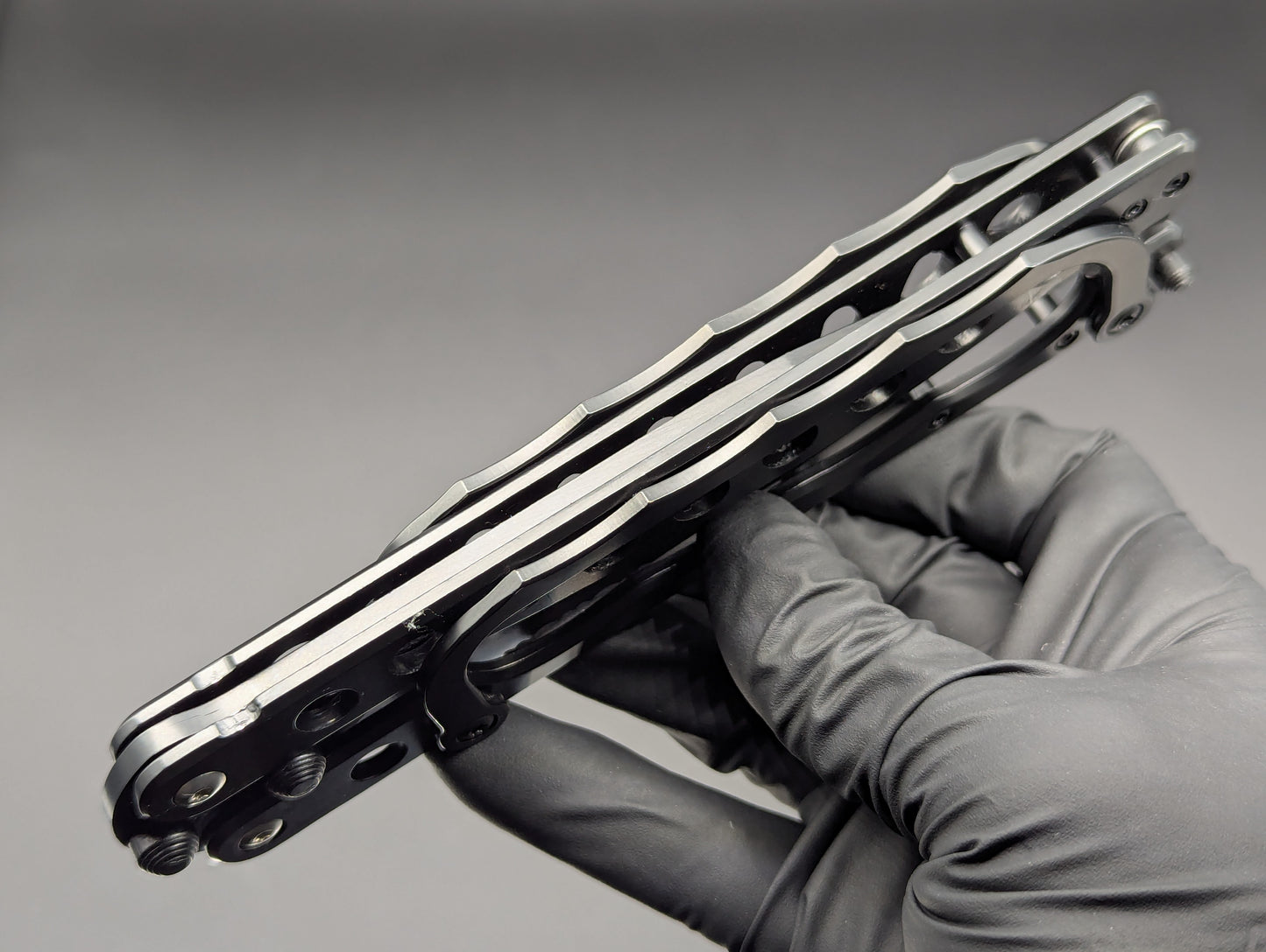 Super Knife Black Trench Balisong Zombie Killer