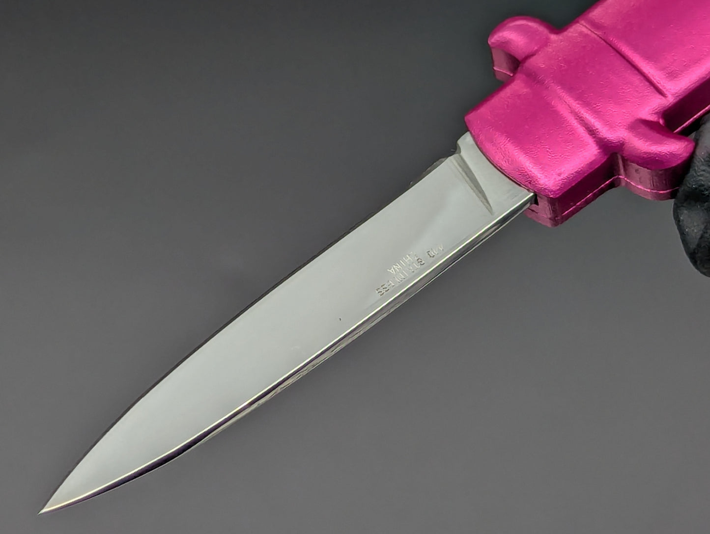 3.25" MINI D/A PINK CALI LEGAL OTF KNIFE