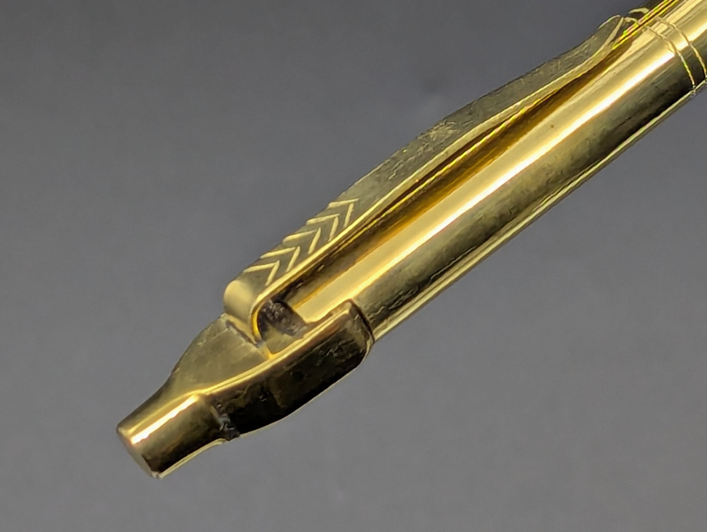 "FHM" PHILIPPINES HANDMADE BRASS BALISONG PEN