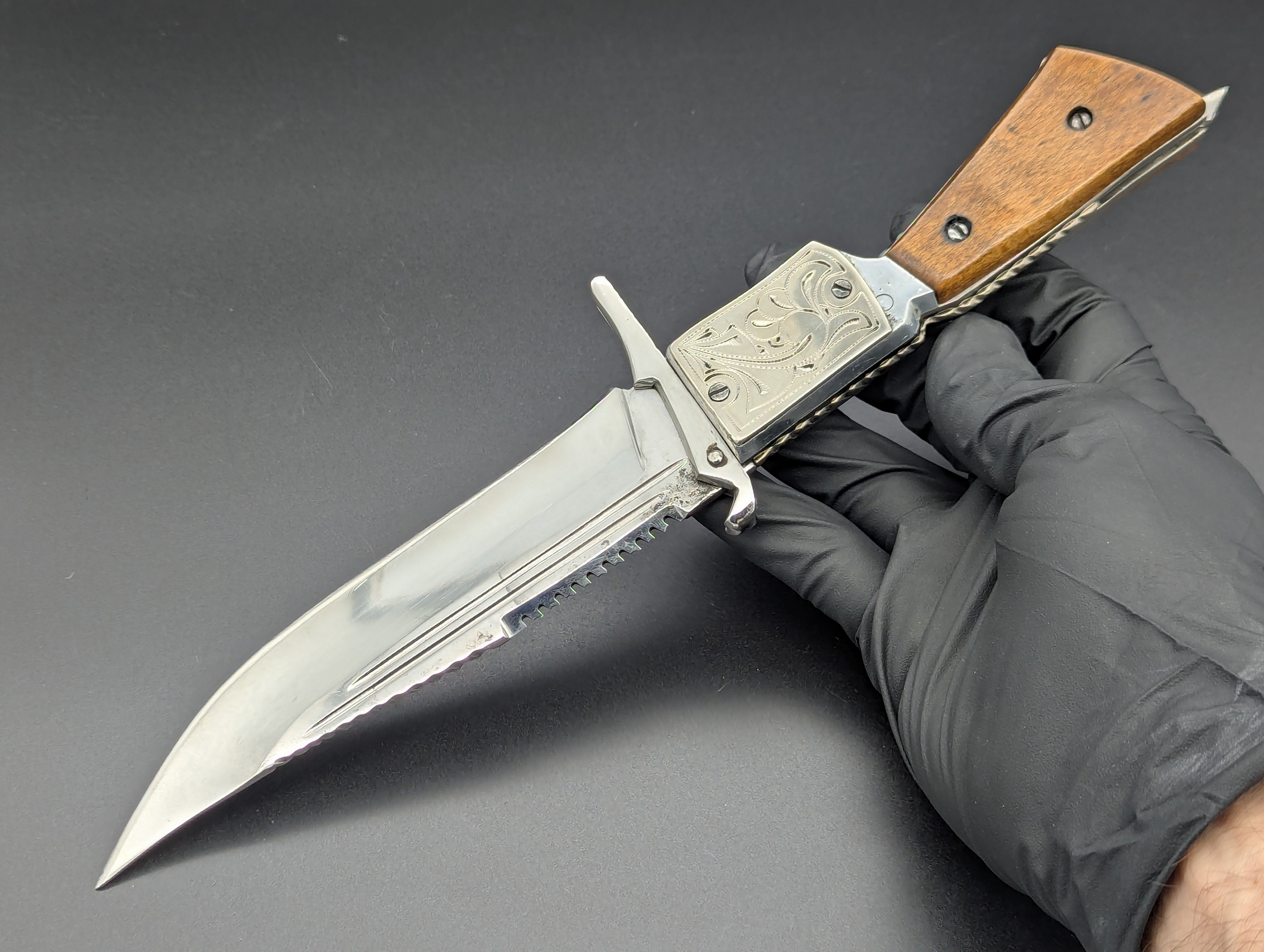 XXL RPK EXTENDER WOODEN RUSSIAN SWINGUARD SWITCHBLADE KNIFE