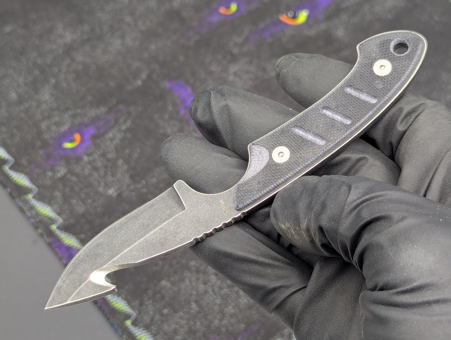 5.5" Mini Guthook G-10 Neck Knife
