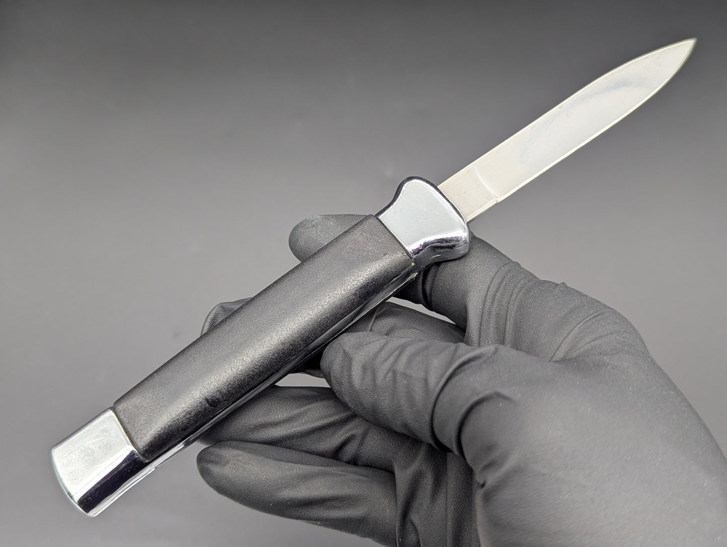 VINTAGE 80"s STILETTO NATO MILITARY D/A OTF KNIVES