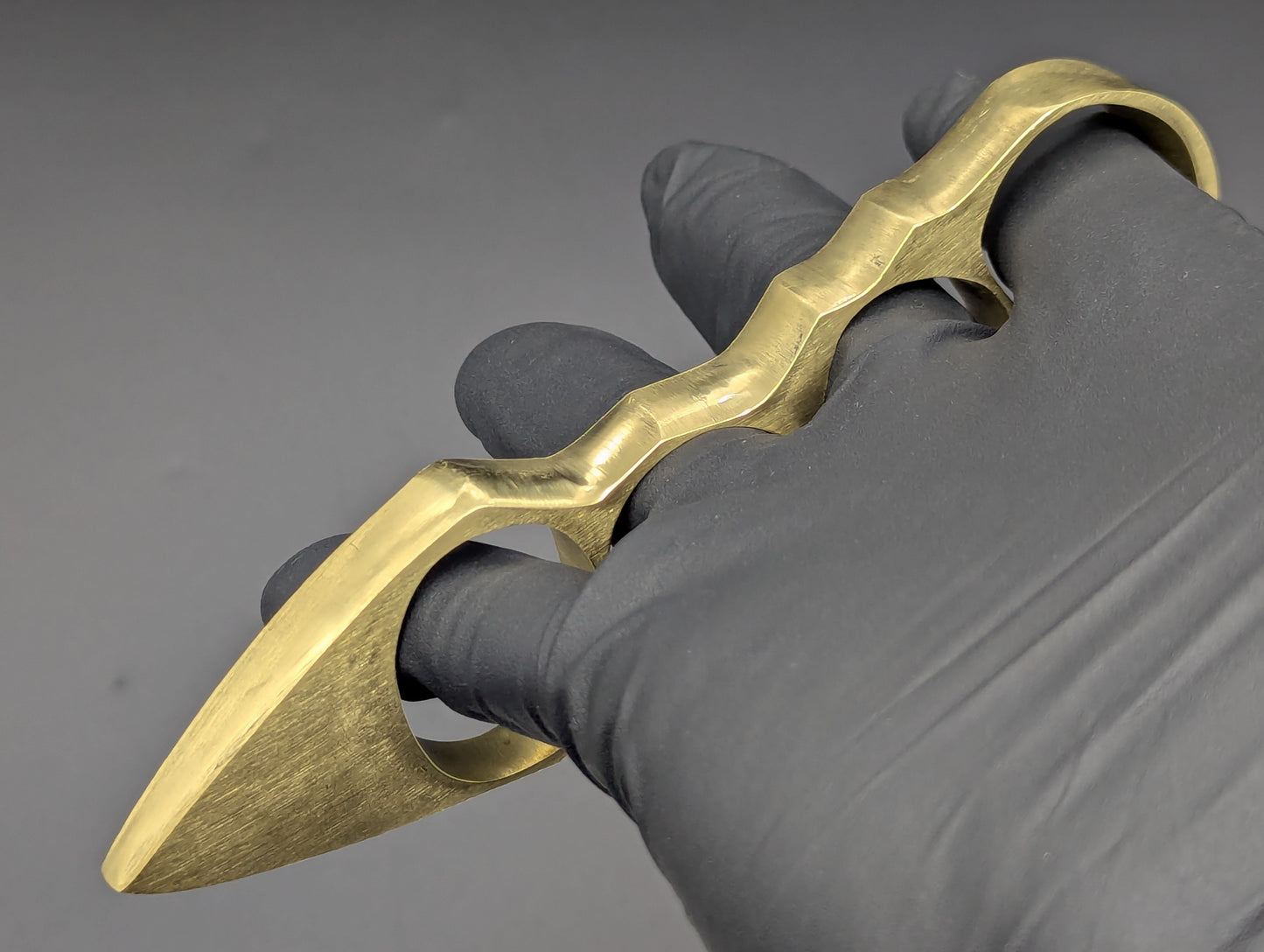 Scorpion Tail Solid Brass Knuckle Duster