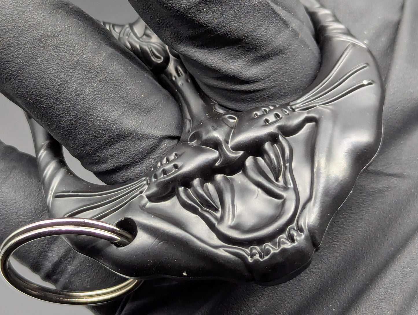 BLACK CAT ABS SELF DEFENSE KEYRING