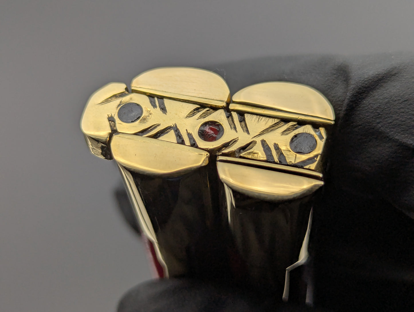 9" KRIS KALAPKUP RED FHM BALISONG KNIFE