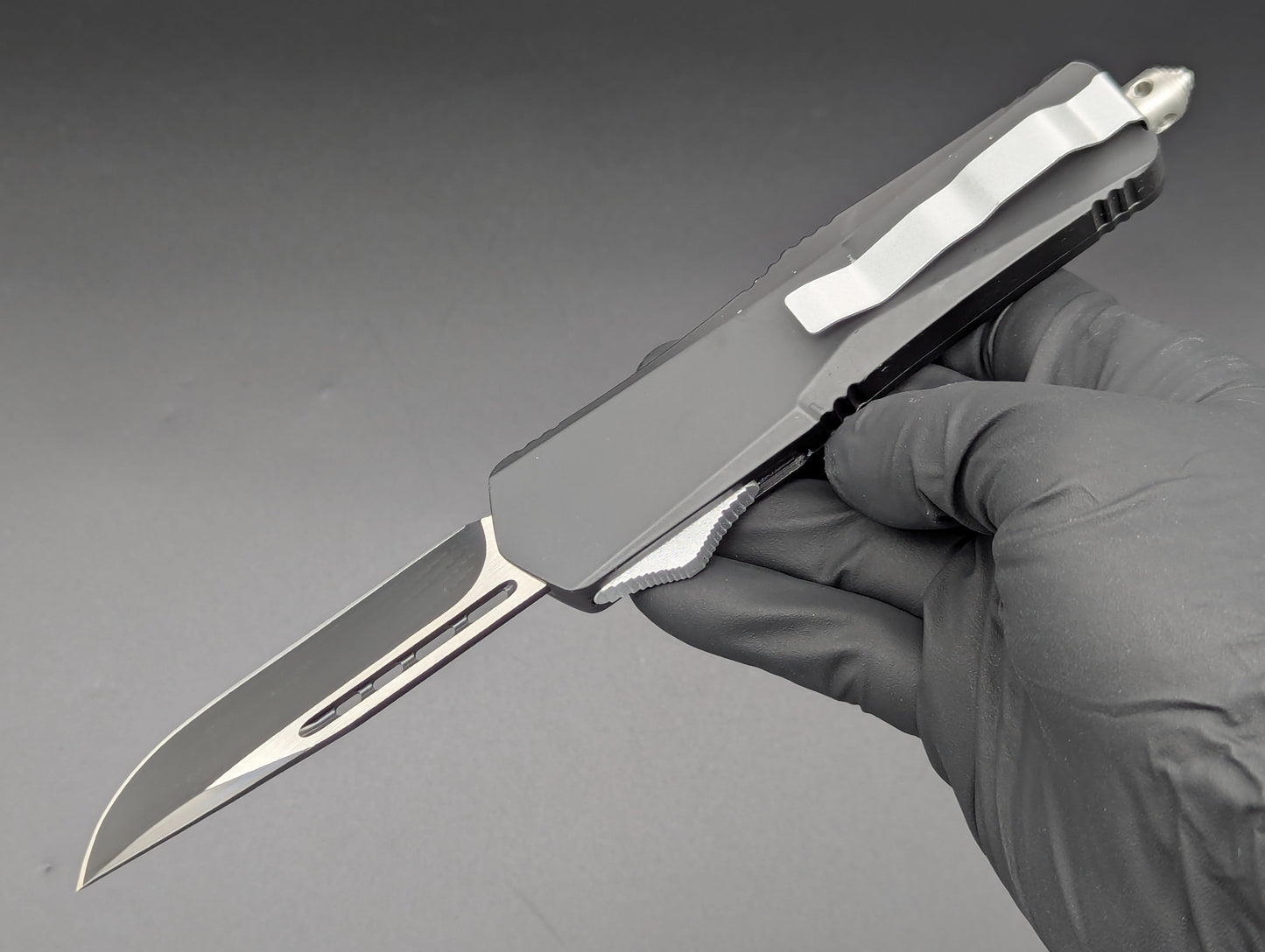 9" CLASSIC BLACK D/A OTF AUTOMATIC KNIFE