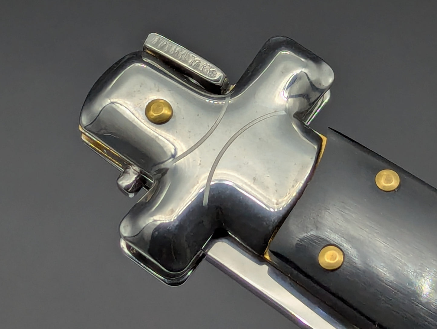 13" BLACK COMPOSITE MALTESE ITALIAN STYLE STYLE