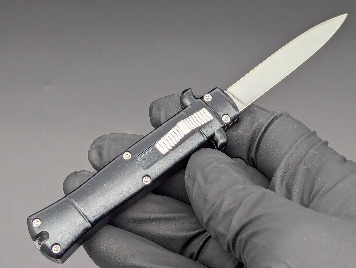 3.25" BLACK MINI D/A OTF KNIFE