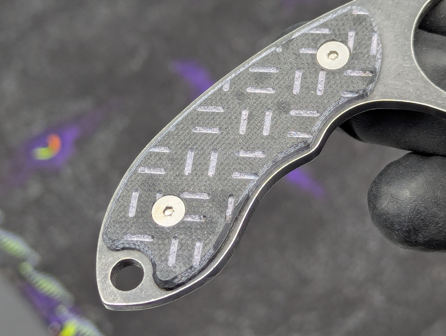 5" Mini Guthook G-10 Neck Knife w/ Sheath