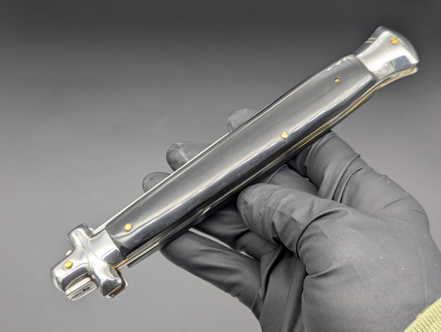 13" BLACK COMPOSITE MALTESE ITALIAN STYLE STYLE