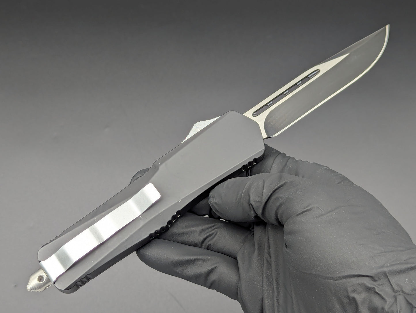 9" CLASSIC BLACK D/A OTF AUTOMATIC KNIFE