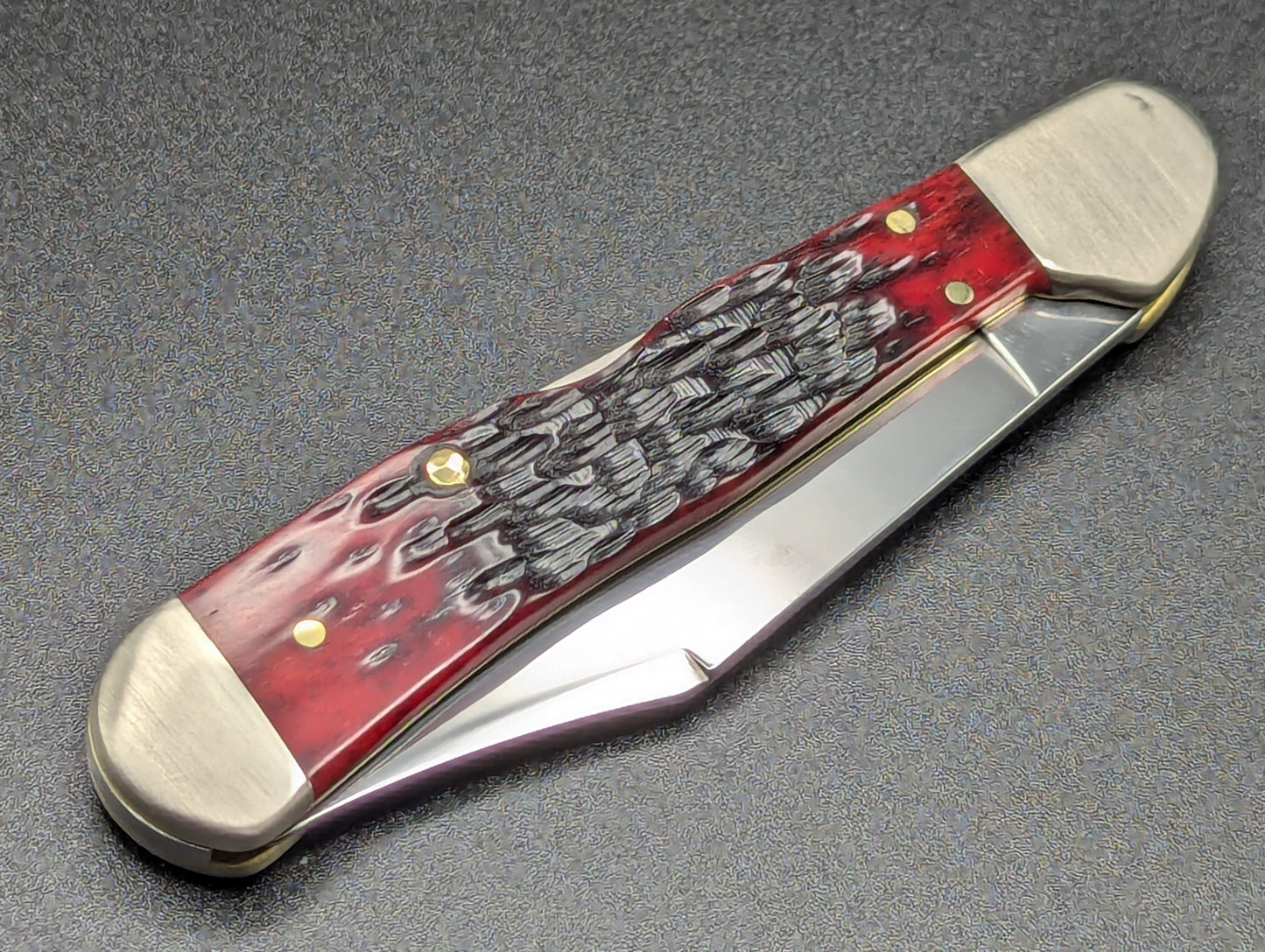 CRIMSON BONE CASE XX COPPER LOCK AUTOMATIC KNIFE