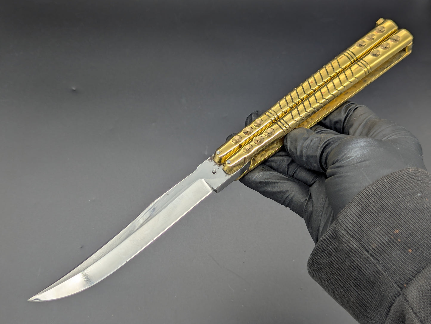 394G ULTRA HEAVYWEIGHT PHILIPPINES HANDMADE BALISONG 2T CLIP