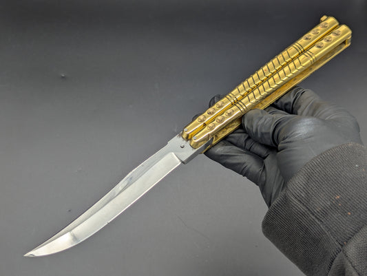 394G ULTRA HEAVYWEIGHT PHILIPPINES HANDMADE BALISONG 2T CLIP