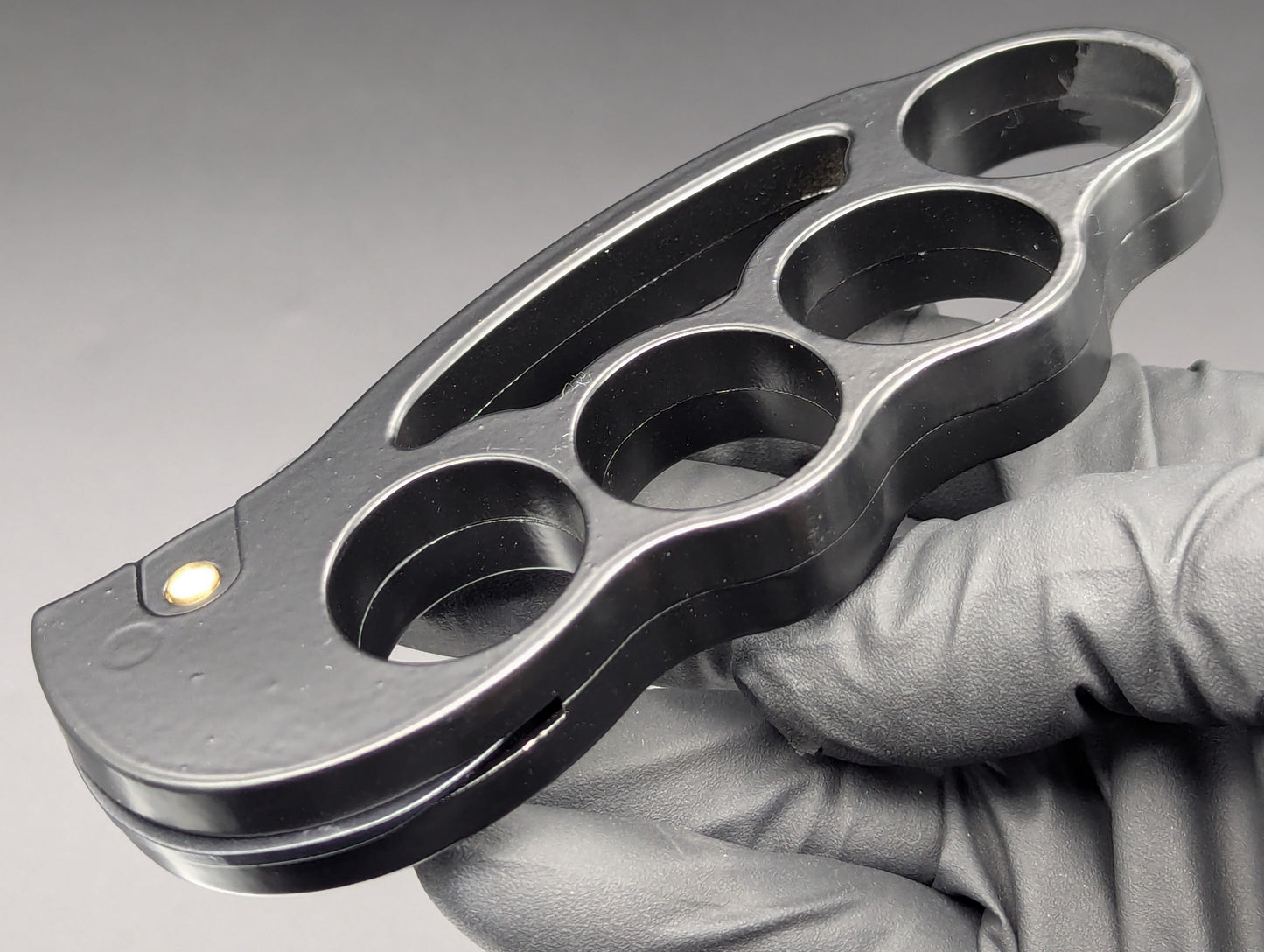 KNOCK OUT DUSTER KARAMBIT AUTOMATIC KNIFE BLACK