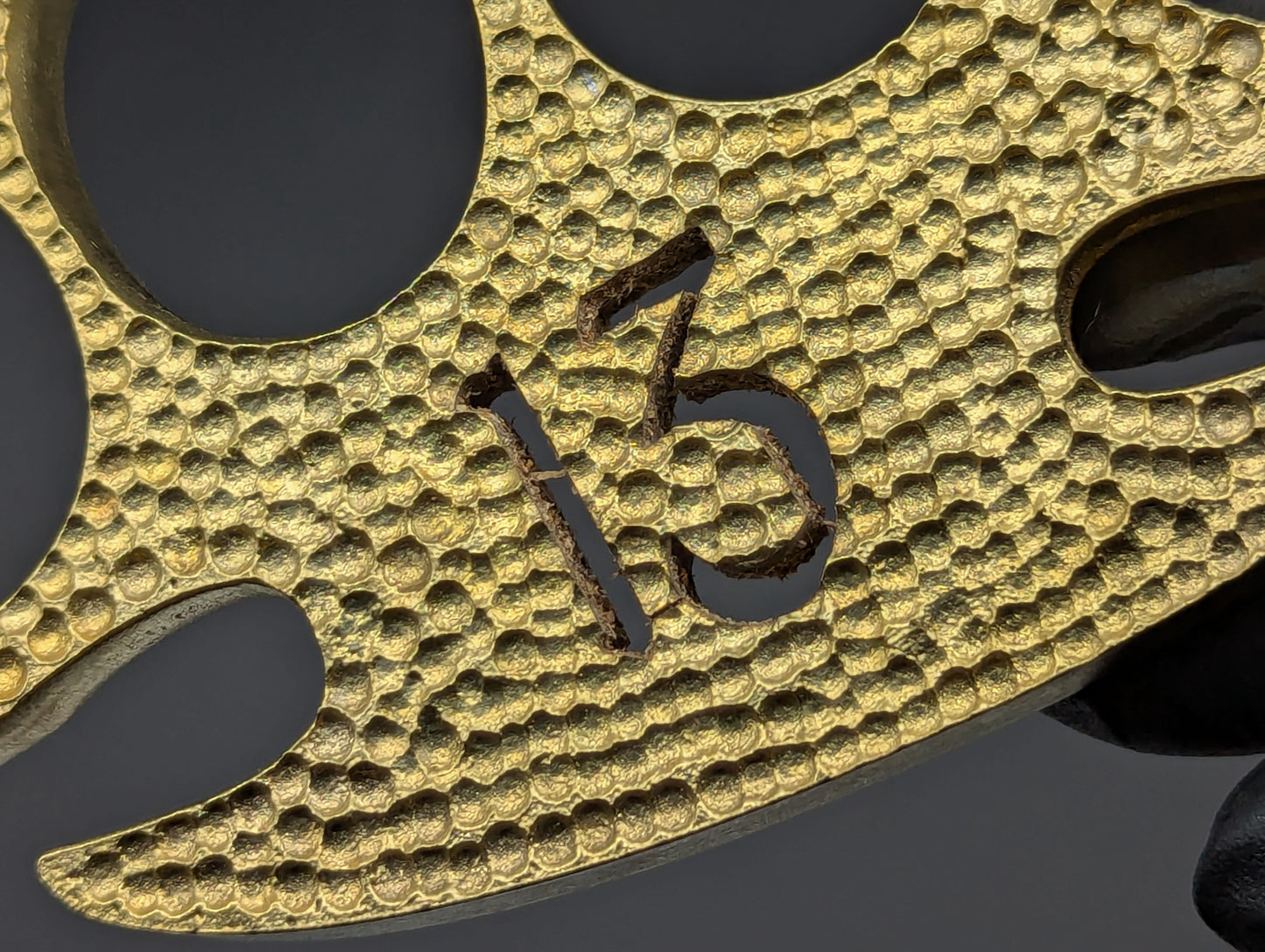 LUCKY 13 BRASS STOCK KNUCKLE DUSTER