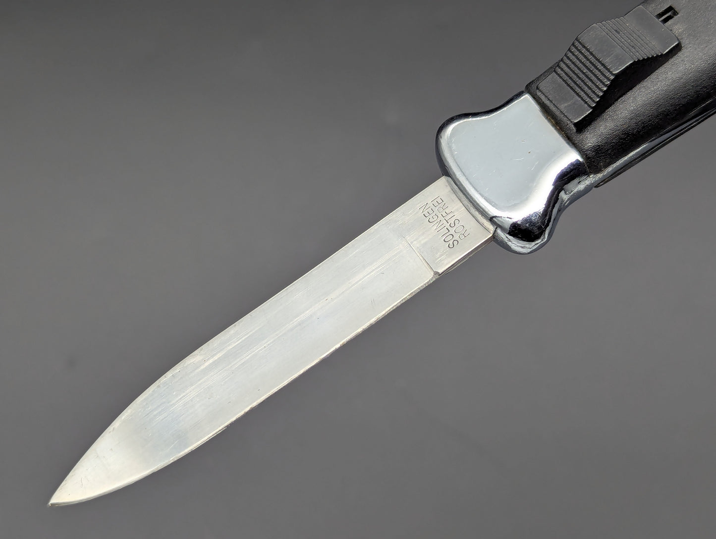 VINTAGE 80"s STILETTO NATO MILITARY D/A OTF KNIVES