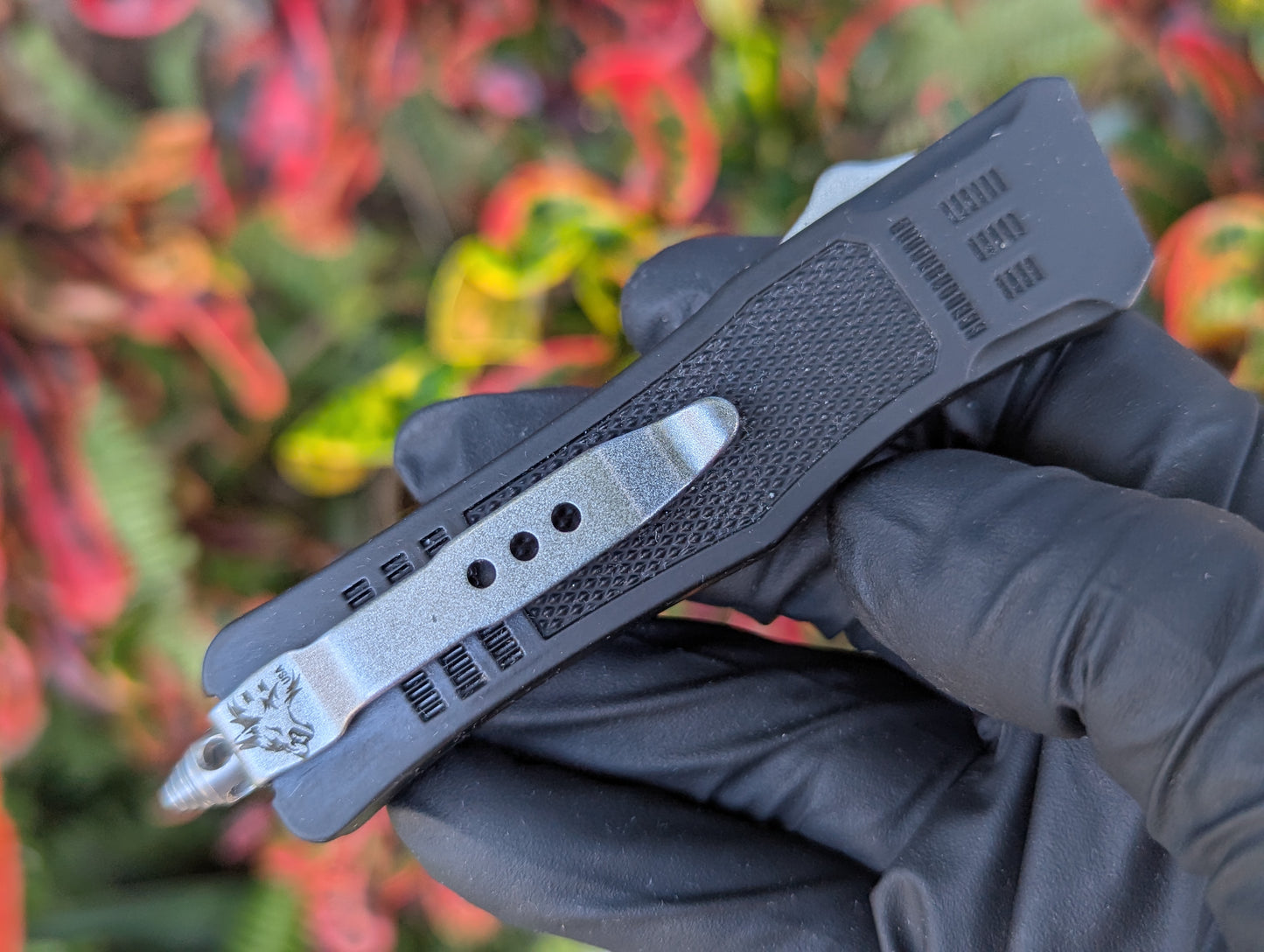 7" Mini Reverse Tanto Tactical D/A OTF Knife