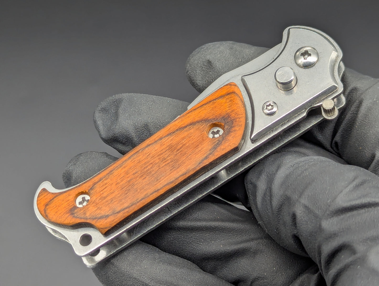 5.75" MINI ROSEWOOD SWITCHBLADE KNIFE