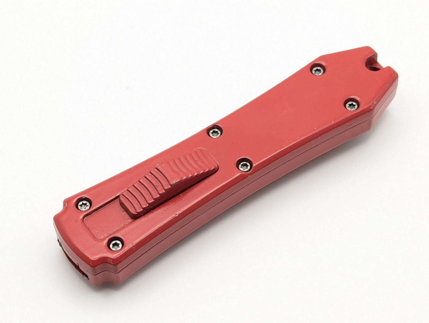 RED MINI COFFIN SCALPEL OTF KNIFE