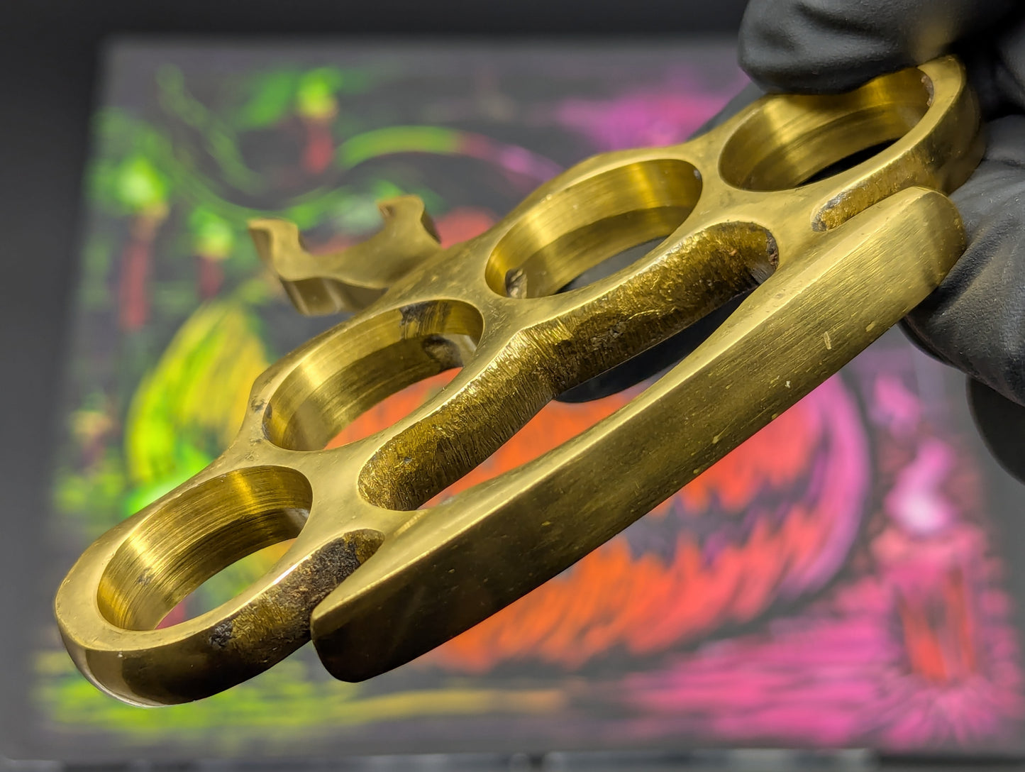 Solid Brass Knuckle Bottle Opener