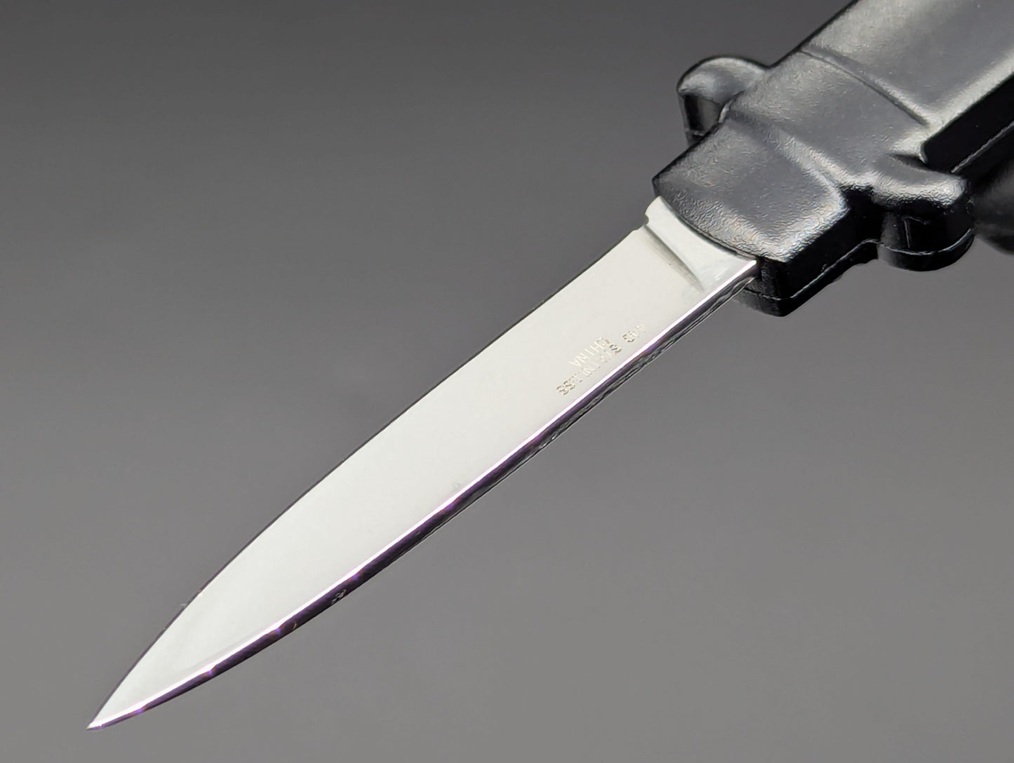 3.25" BLACK MINI D/A OTF KNIFE