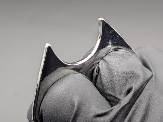 Chrome Stainless Steel Kitty "CAT" Self Defense Keyring