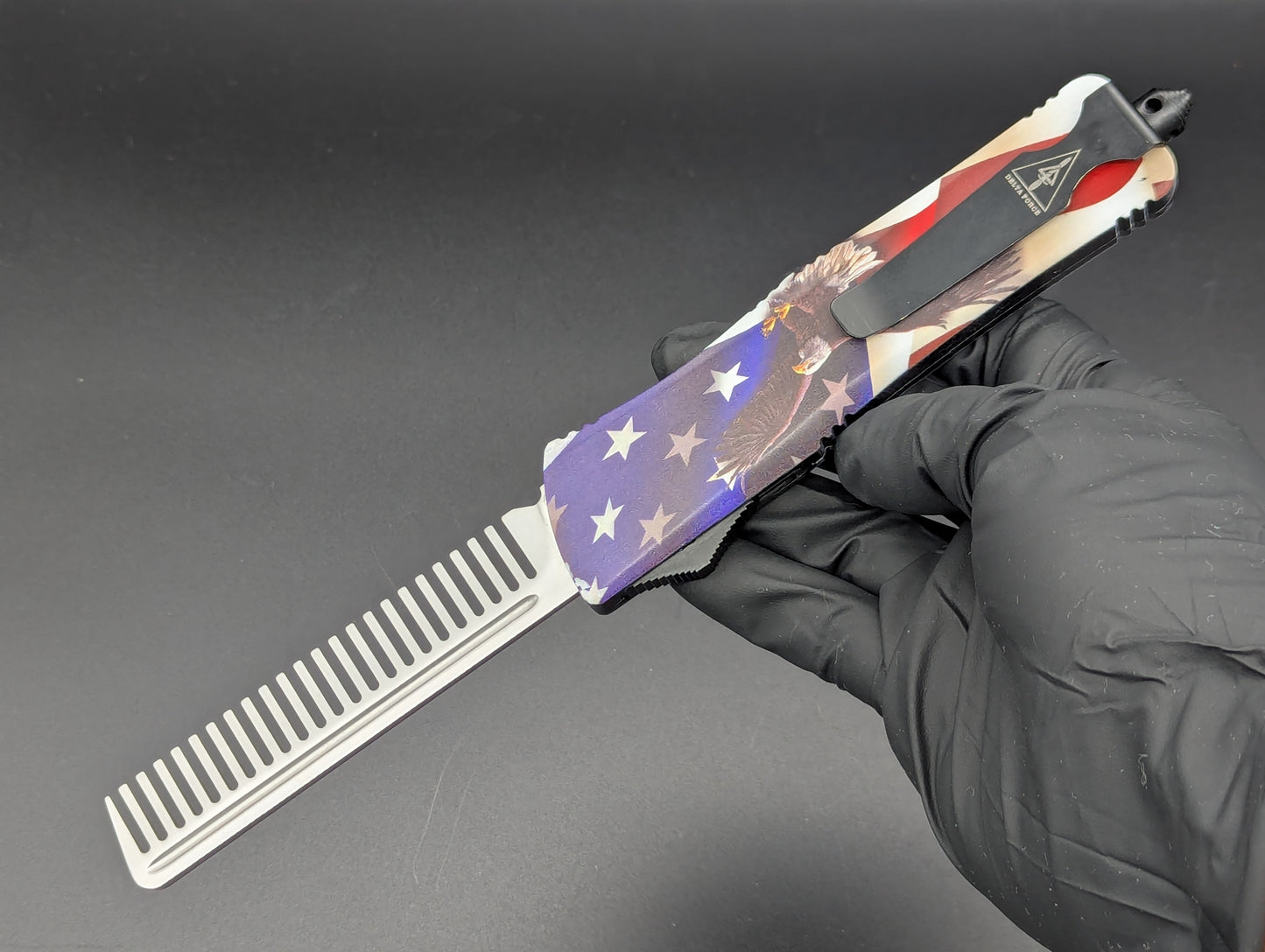 9.5" AMERICAN EAGLE D/A OTF SWITCHBLADE COMB